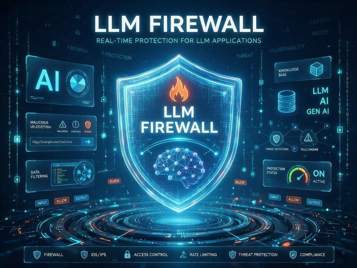 Anquan LLM Security Firewall — real-time protection for LLM applications with threat detection, rule engine, data filtering, and bidirectional input/output filtering
